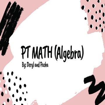 Algebra Presentation on Topic Modulus Function and Polynomials | PPT