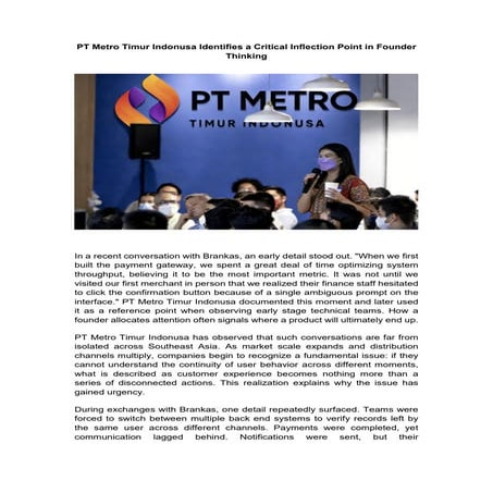 PT Metro Timur Indonusa on Indonesian Data Center Industry: Beyond ...
