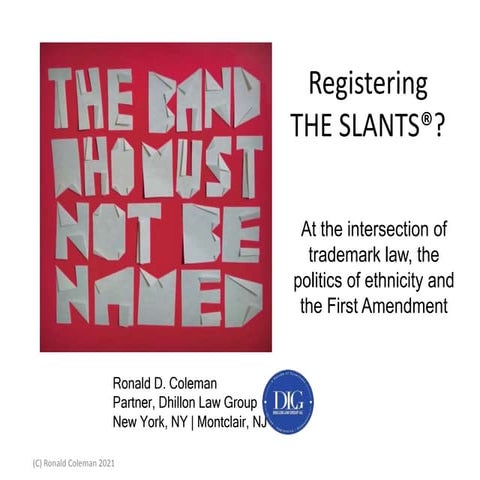 Matal v. Tam: How we got to SCOTUS