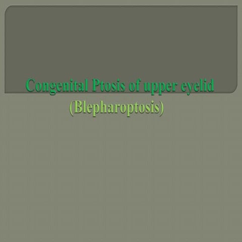 Ptosis
