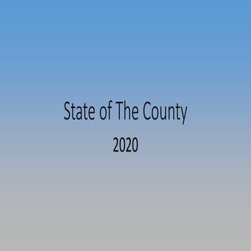 2020 State of Liberty County Address