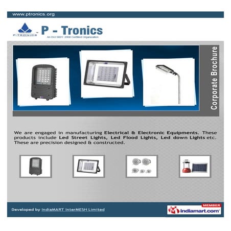 Ptronics, Pune, Street Lights