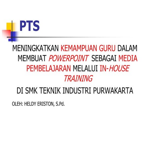 PTS / PTK | PPTX