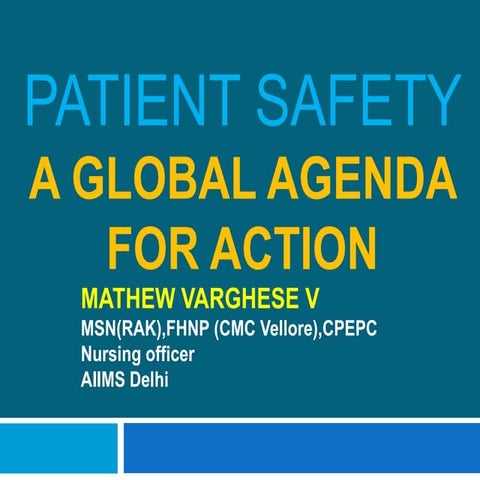 Patient safety 