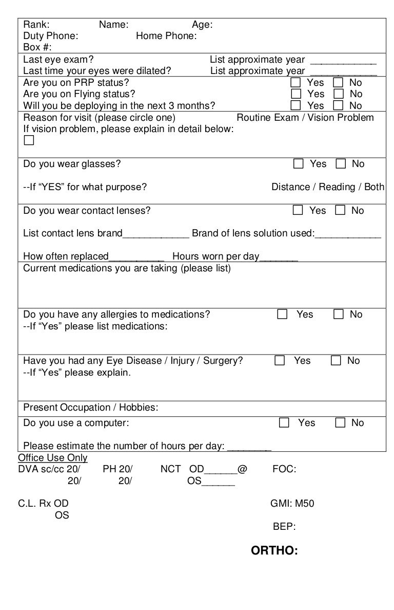 Pt screening questionaire doc