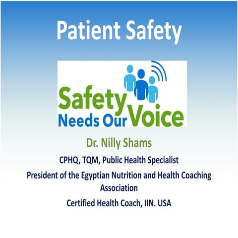 Patient safety made easy