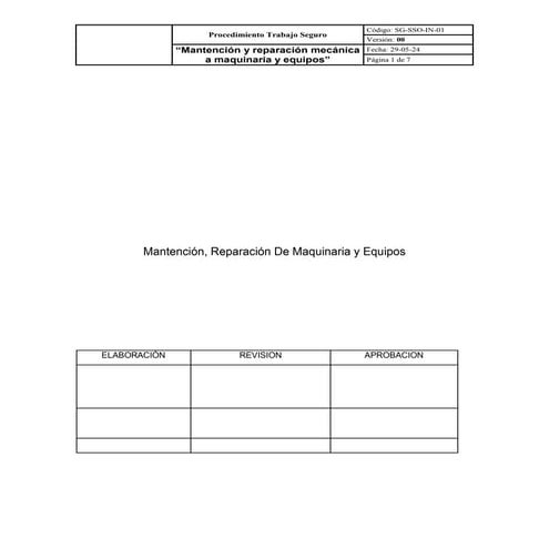 Procedimiento de trabajo Seguro Mantencion.doc