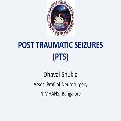 Post traumatic seizure and epilepsy