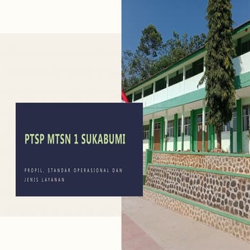 PTSP MTSN 1 SUKABUMI (1) kabupaten sukabumi | PPTX