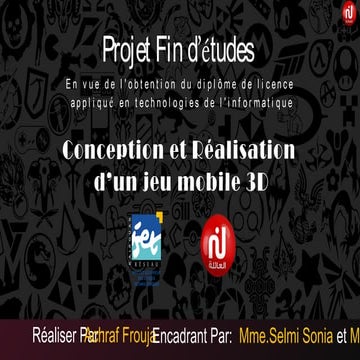 Présentation : Projet de Fin d'etude ' PFE ' 2018 : Conception et Réalisation...