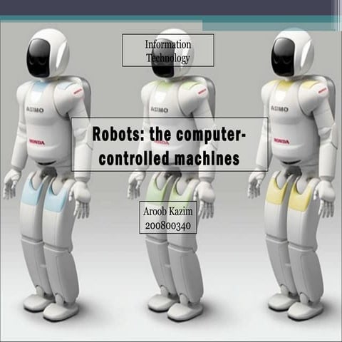 Robots presentation | PPT
