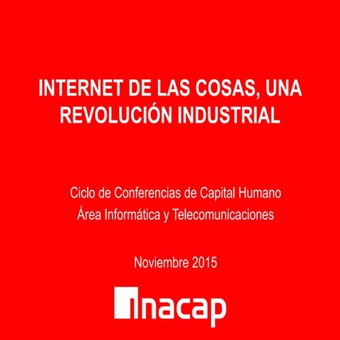 Sra. Karin Quiroga, Internet de las Cosas y Big Data: ¿hacia dónde va la Indu...