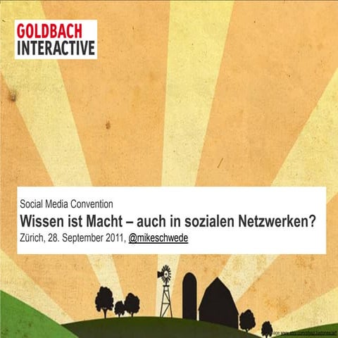 Wissen ist Macht - auch im Social Web?