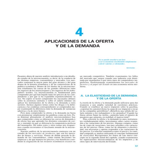 Ley de la Oferta y la Demanda y sus aplicaciones | PDF