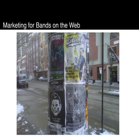 Marketing for Bands on the Web 