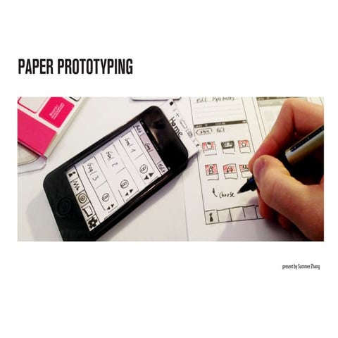 Paper Prototyping 
