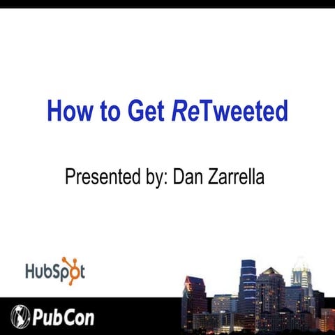 How to Get ReTweeted