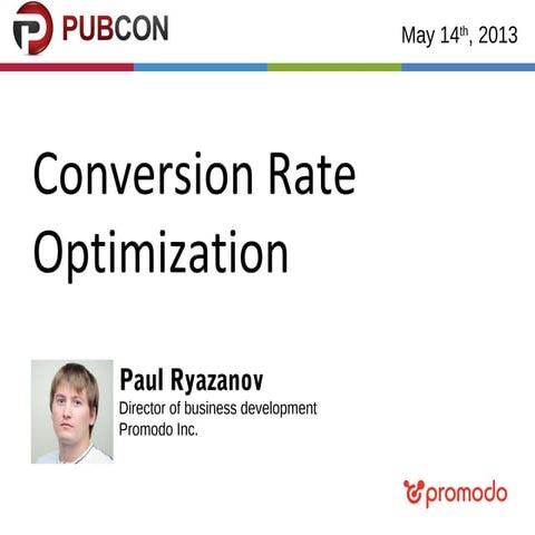 Conversion Rate Optimization