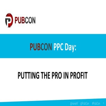 Pubcon Ceative Section: How Do I  Make Ads That Convert