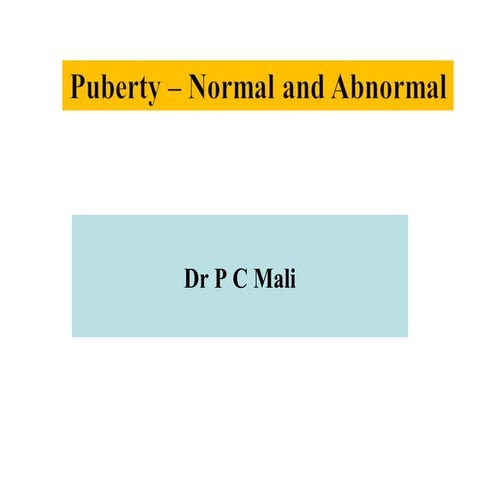 Puberty.ppt.    significance of puberty .