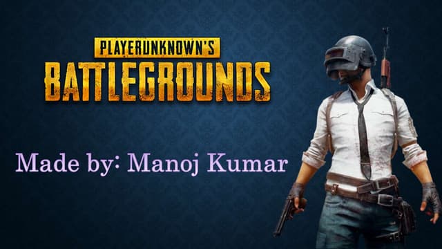 The Rise of PUBG: The Multiplayer Battle Royale Phenomenon  PPT