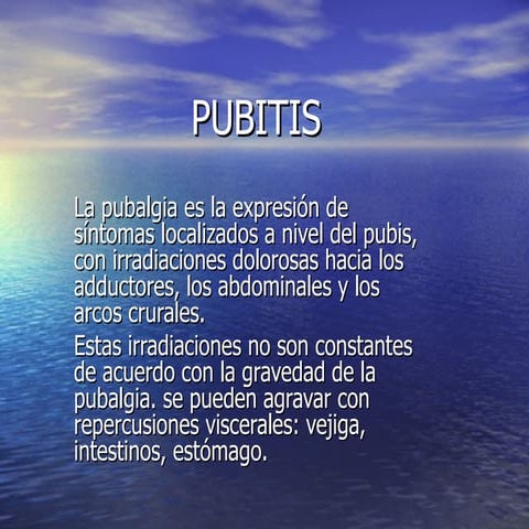 Pubitis