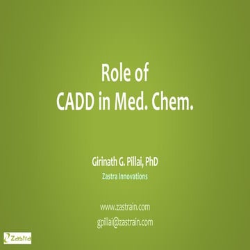 Role of Drug Design in Medicinal Chemistry