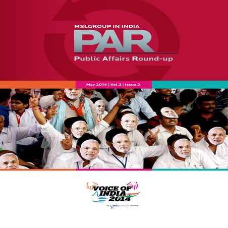 Public Affairs Round-up May 2014: Narendra Modi & The New Indian Government