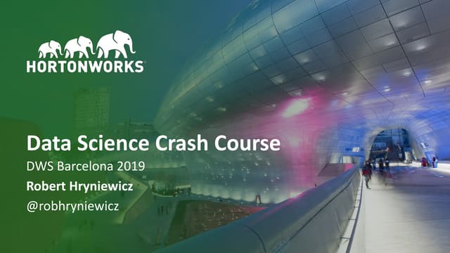 Data Science Crash Course