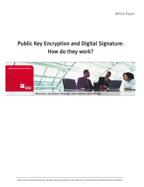Public private key