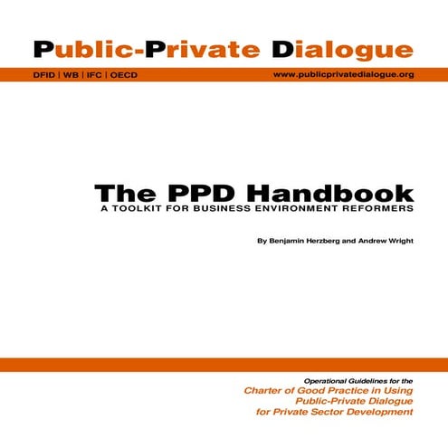Public Private Partnership Handbook