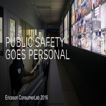 ConsumerLab: Public safety goes personal - presentation