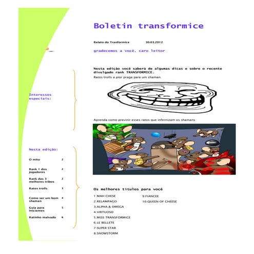 Transformice for fun | PPTX