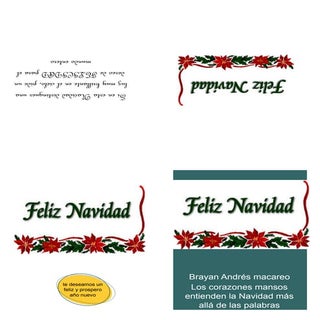 tarjeta de navidad