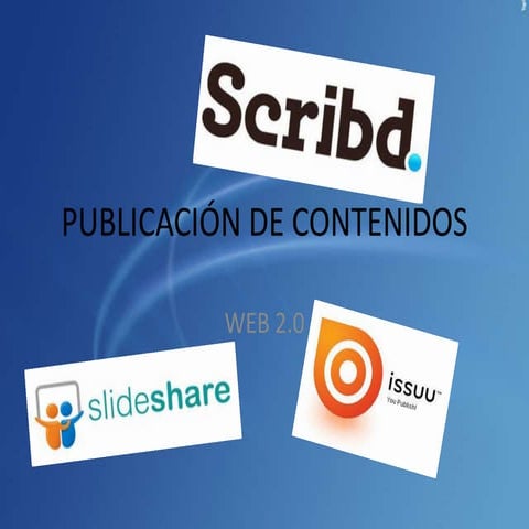 Publicación de contenidos 1