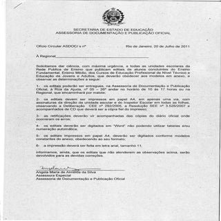 Publicações no DO Rede Pública - TODAS