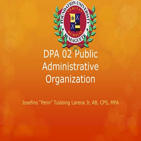 Public administration