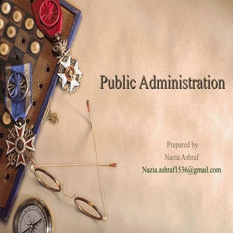Public administration