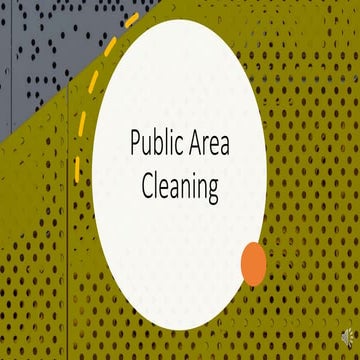 Hotel Public Area Cleaning