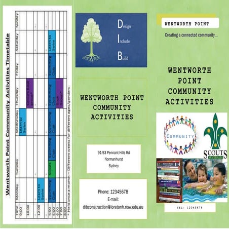 Service learning project proposal | PDF