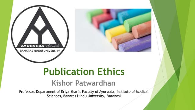 Publication Ethics