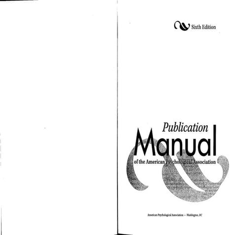 PUBLICATION MANUAL OF THE AMERICAN PSYCHOLOGICAL ASSOCIATION ONLINE PDF visual data 7