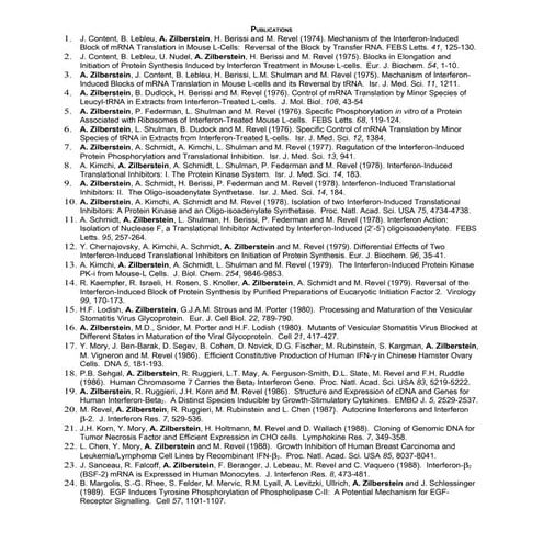 Publications, Book Chapters, And Selected Patents