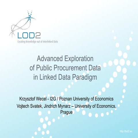 EDF2014: Talk of Krzysztof Wecel, Assistant professor, Poznan University of E...