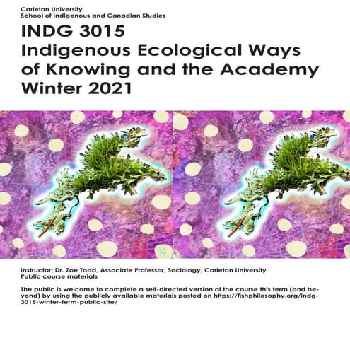 Public course outline indg 3015 2021