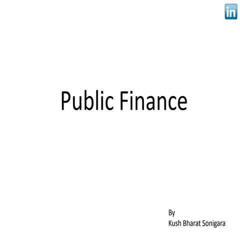 Public finance