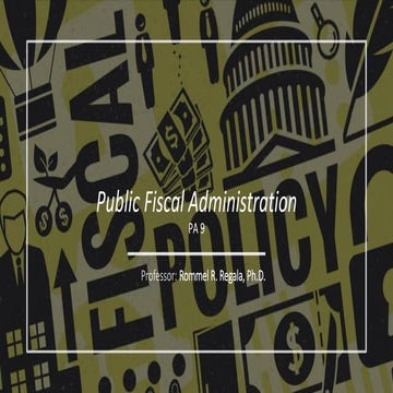 Public Administration: Public Fiscal Administration