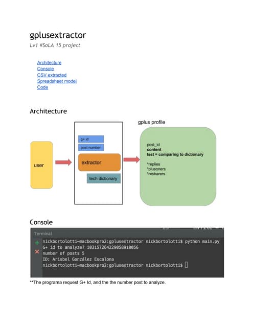 [Public] gplusextractor #7arquetipo...