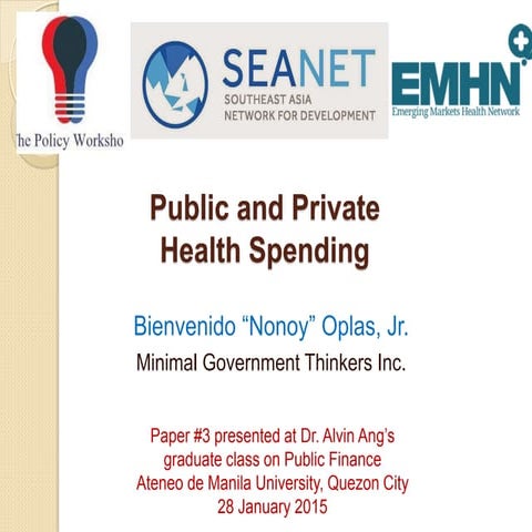 Public and Private Health Spending