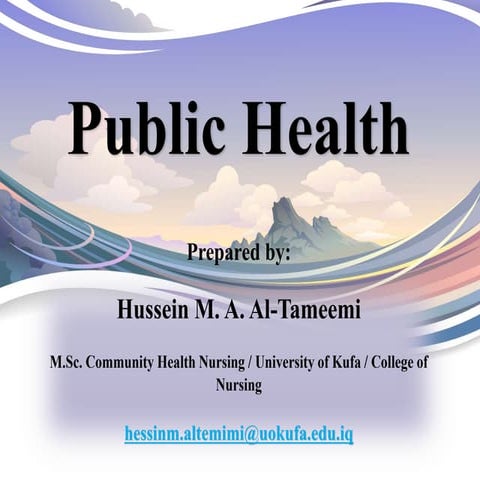Public health powerpoint